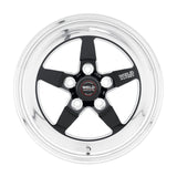 Roue noire Weld S71 15 x 10,33 / 4 x 108 mm BP / 6,5 po BS (plaquette basse) - Sans verrou de talon