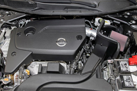 Kit d'admission K&amp;N 69 Series Typhoon Performance - Argent pour Nissan Altima 2,5 L L4 13-14