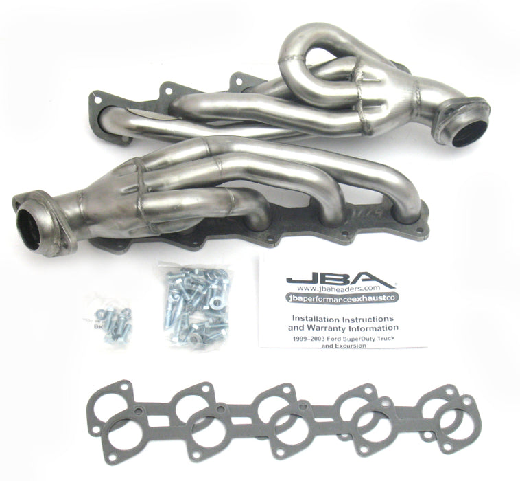 JBA 99-04 Ford Truck 6,8 L 2 V V10 sans EGR 1-1/2 po primaire brut 409SS Cat4Ward