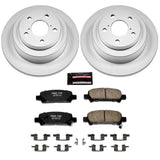 Kit de freins arrière Power Stop 98-03 Subaru Forester Z17 Evolution Geomet avec revêtement
