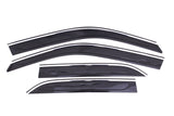 Déflecteurs à profil bas AVS 11-18 Chrysler 300 Ventvisor 4 pièces - Fumé avec garniture chromée