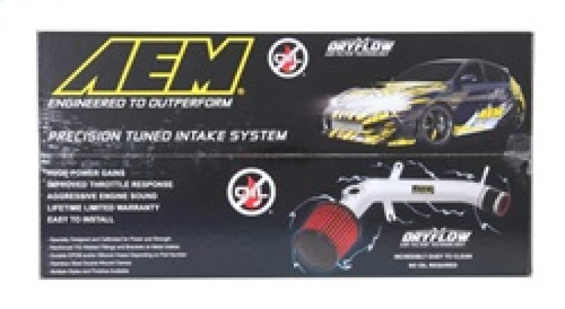 Admission d'air à vérin court poli AEM 03-05 Neon SRT-4 Turbo