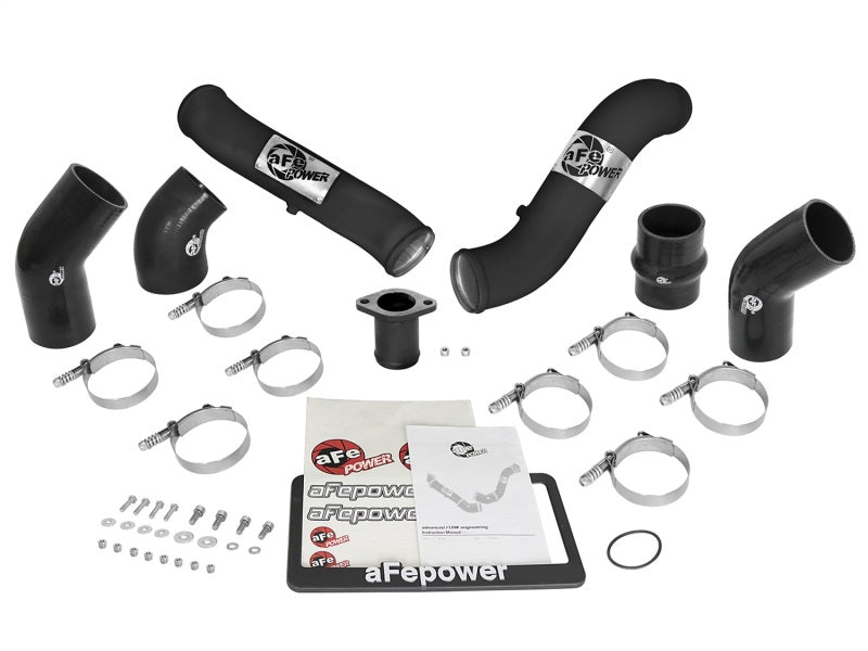 aFe BladeRunner Intercooler avec tubes noirs 16-17 Nissan Titan XD V8 5.0L (td)