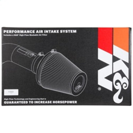 Système d'admission d'air hautes performances K&amp;N 17-19 Ford F Super Duty V8 6,7 L DSL