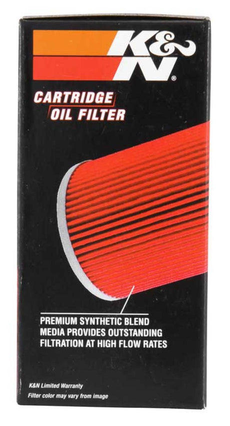 Filtre à huile K&amp;N 1,625 po de diamètre extérieur x 2,719 po de hauteur