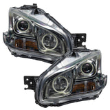 Oracle 09-13 Nissan Maxima SMD HL (Non-HID)-Chrome - ColorSHIFT w/ Simple Controller