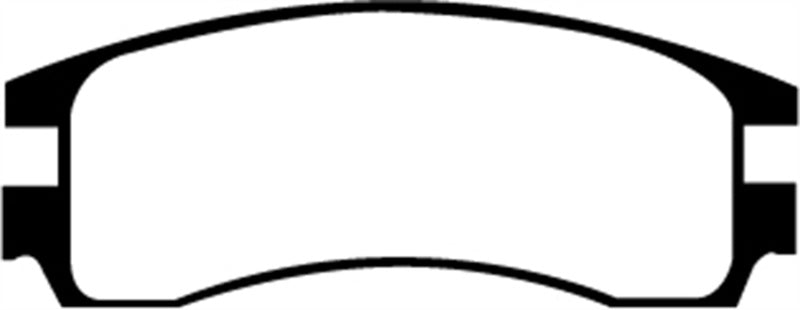 Plaquettes de frein arrière EBC Ultimax2 pour Buick Le Sabre (FWD) 3.8 (roues de 15 pouces) 00-05