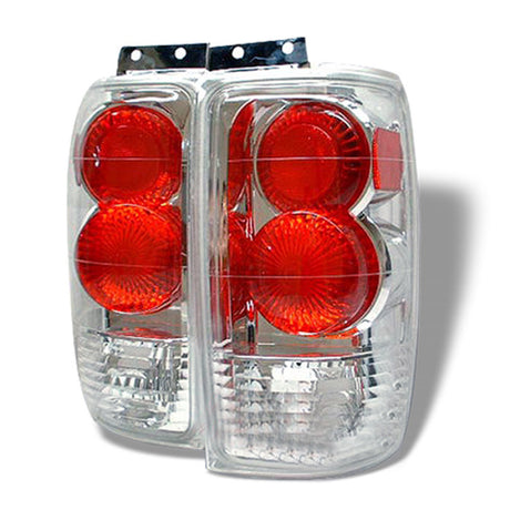 Feux arrière Spyder Ford Expedition 97-02 de style européen chromés ALT-YD-FE97-C