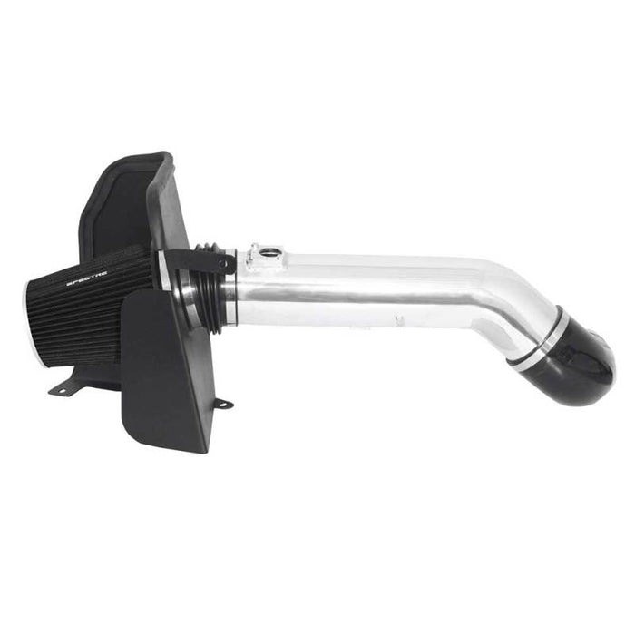 Spectre 09-12 GM Truck V8-4.8/5.3/6.0L F/I Air Intake Kit - Polished w/Black Filter