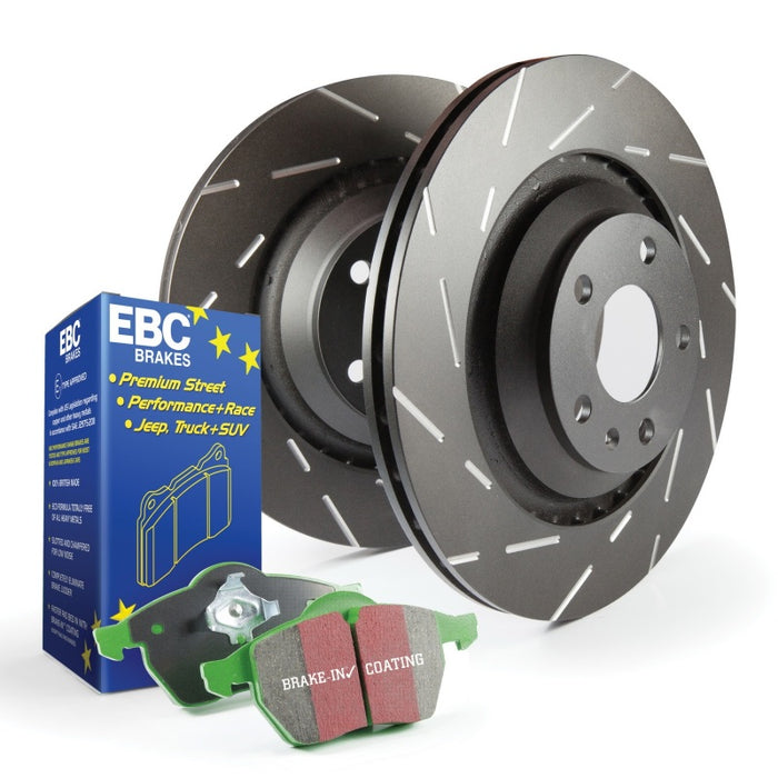 Kits EBC S2 Plaquettes Greenstuff et rotors USR