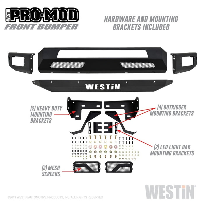 Pare-chocs avant Westin 18-19 Ford F-150 Pro-Mod