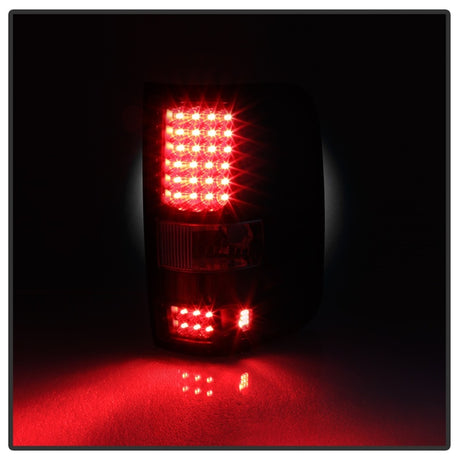 Feux arrière à LED Xtune Ford F150 Styleside 04-08 (ne convient pas aux modèles Heritage et SVT) Noir ALT-ON-FF15004-LED-BK