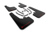 Garde-boue Rally Armor 2022 Hyundai Tucson Black UR avec logo rouge