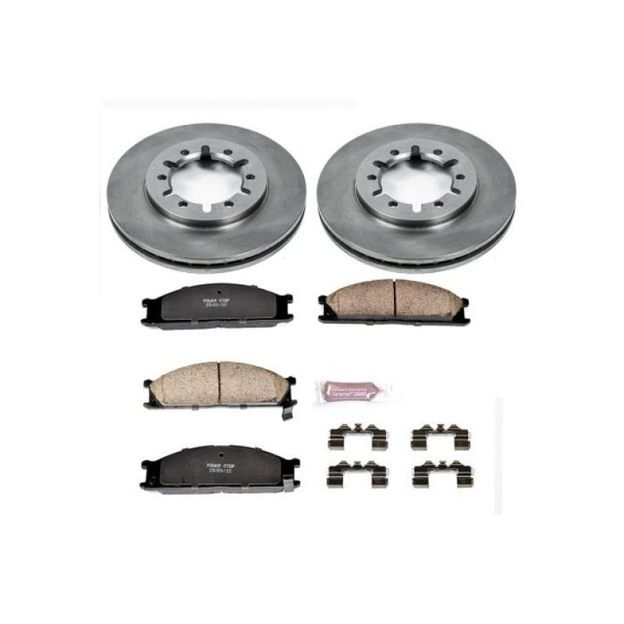 Kit de freins avant Power Stop Autospecialty pour Nissan Frontier 99-04