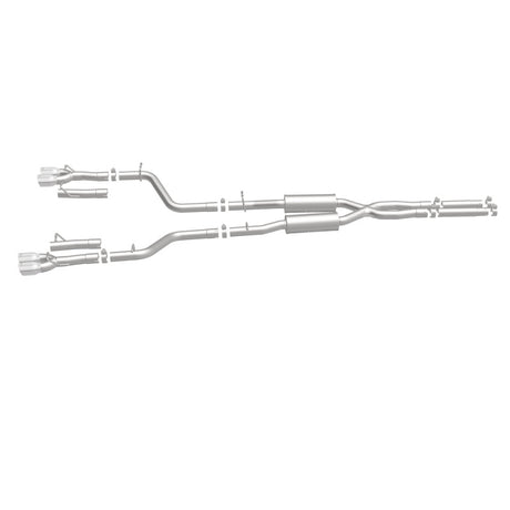 Cat-Back MagnaFlow, SS, 2,5 po, embout arrière divisé en quatre parties de 3,5 po, Dodge Challenger 2015, moteur V6 de 3,6 L
