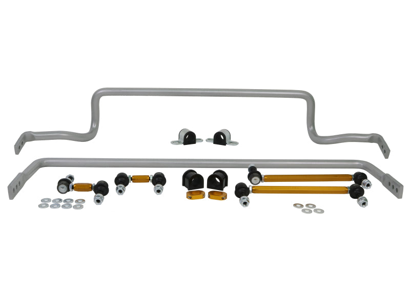 Kit de barres stabilisatrices avant et arrière Whiteline 08-17 pour Mitsubishi Lancer