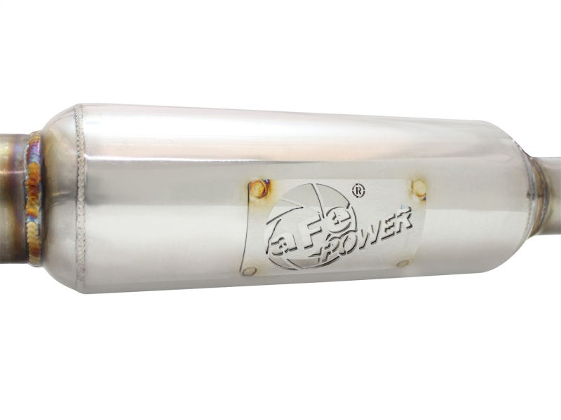 aFe Takeda 11-16 Scion TC 2.5L 2 1/4-2 1/2po Échappement arrière en acier inoxydable avec embout noir