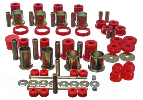 Ensemble de bagues principales Hyper-flex rouges pour Chevrolet Camaro 89-92 Energy Suspension