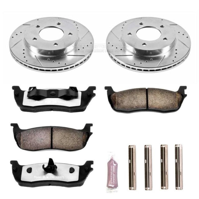 Kit de freins avant Power Stop 97-03 pour camion et remorquage Ford F-150 Z36