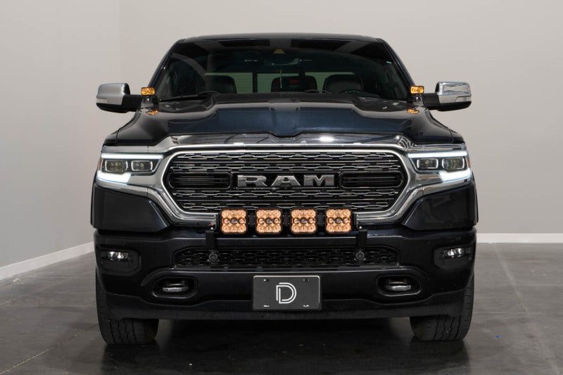 Kit de barre lumineuse CrossLink pour calandre SS5 de Diode Dynamics pour Ram 2019 à aujourd'hui - Combo Pro White
