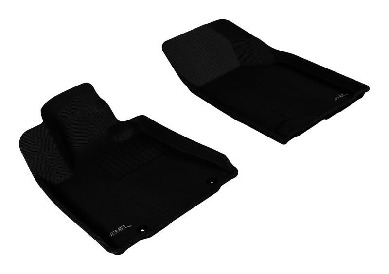 Tapis de sol 3D MAXpider 2004-2009 Lexus RX Kagu 1ère rangée - Noir