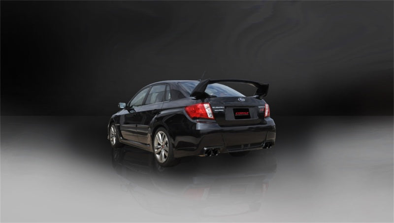 Subaru Impreza Sedan STI 2.5L Turbo Manuelle Échappement Cat-Back Sport Noir Corsa 11-13