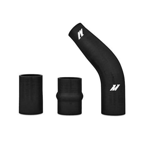 Kit de tuyaux de refroidisseur intermédiaire supérieur noir Mishimoto 08+ Mitsubishi Lancer Evolution X
