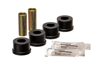 Ensemble de bagues de bras de suspension avant noires Energy Suspension 79-83 Nissan 280ZX / 73-76 610 (bas uniquement)