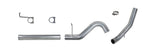 KIT Diamond Eye 4 po DPF-BACK SGL AL : 11-12 CHEVROLET 6,6 L 2500/350