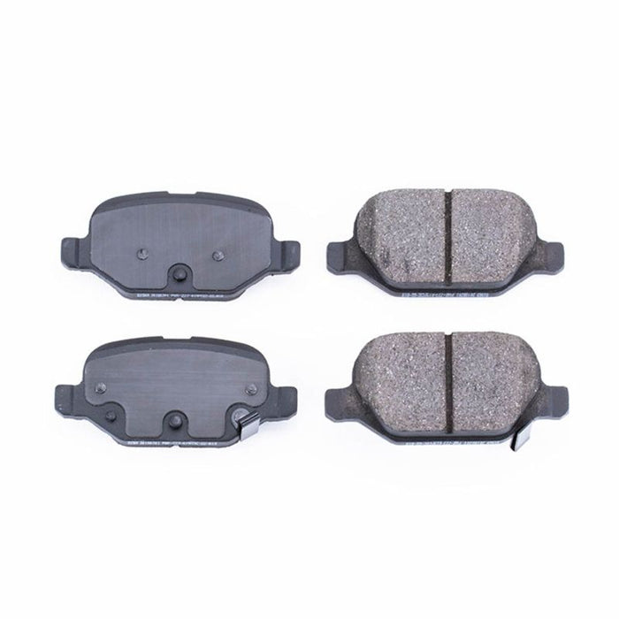 Power Stop 12-17 Fiat 500 Rear Z16 Evolution Ceramic Brake Pads