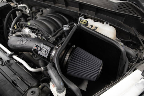 Système d'admission d'air hautes performances K&amp;N 2019+ Chevrolet Silverado 1500 V8 6,2 L