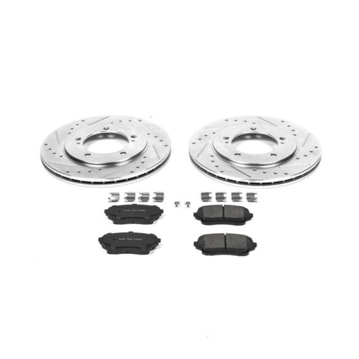 Power Stop 04-06 Suzuki XL-7 Front Z23 Evolution Sport Brake Kit