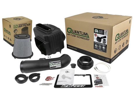Système d'admission d'air froid aFe Quantum Pro DRY S 17-18 GM/Chevy Duramax V8-6.6L L5P - Sec