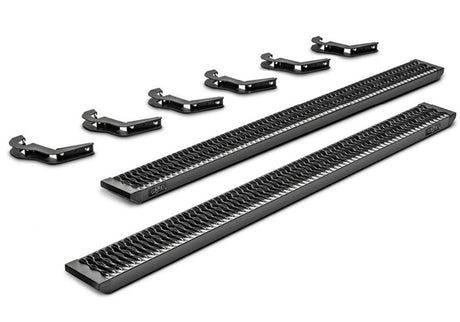 N-Fab Growler Fleet 15-18 Chevy/GMC Colorado/Canyon Crew Cab - Longueur de cabine - Tex. Noir
