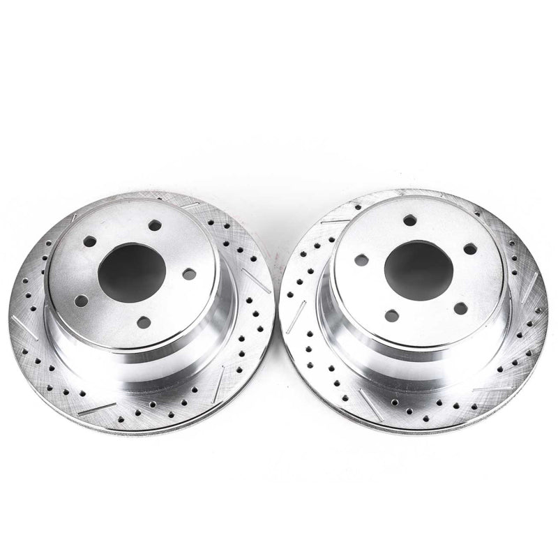 Disques de frein arrière Power Stop 97-05 Chevrolet Blazer Evolution percés et fendus - Paire