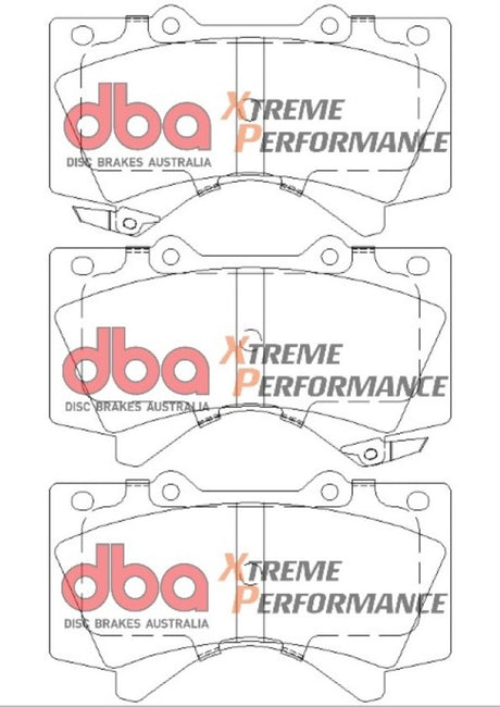 Plaquettes de frein avant DBA 2015 Toyota Tundra XP650
