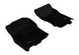 3D MAXpider 2005-2015 Nissan Pathfinder/Xterra Kagu 1st Row Floormat - Black 3D MAXpider
