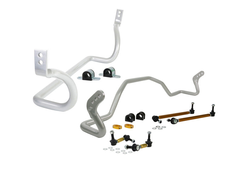 Kit de barres stabilisatrices avant et arrière Whiteline 09-15 Mitsubishi Lancer Ralliart