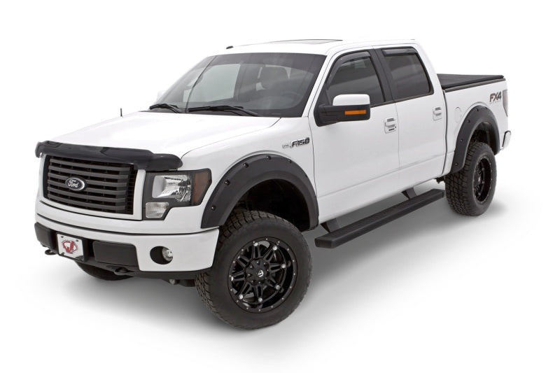 Élargisseurs d'ailes lisses Elite Series de style RX-Rivet pour Ford F-150 09-14 (sauf Raptor) - Noir (4 pièces)