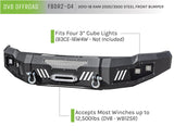 Pare-chocs avant DV8 Offroad 10-18 RAM 2500