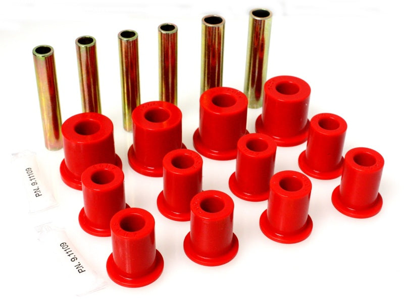 Bague de suspension avant Energy Suspension GM 4 X - Rouge