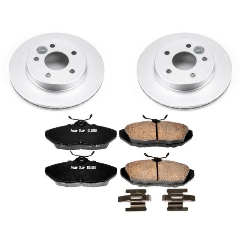 Kit de freins arrière Power Stop 93-97 Ford Thunderbird Z17 Evolution Geomet avec revêtement