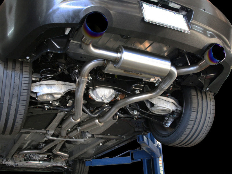 aFe Takeda 2-1/2in 304SS Cat-Back Exhaust Infiniti G37 08-13/Q60 14-15 V6-3.7 w/ Blue Flame Tips