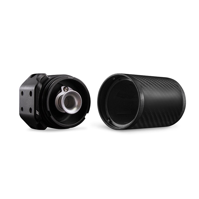 Kit de récupérateur d'huile à cloison Mishimoto 2020+ Chevrolet Corvette C8 (côté PCV) - Fibre de carbone