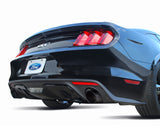 Gibson 15-17 Ford Mustang GT 5.0L 3in Cat-Back Dual Exhaust - Black Elite (Ceramic)