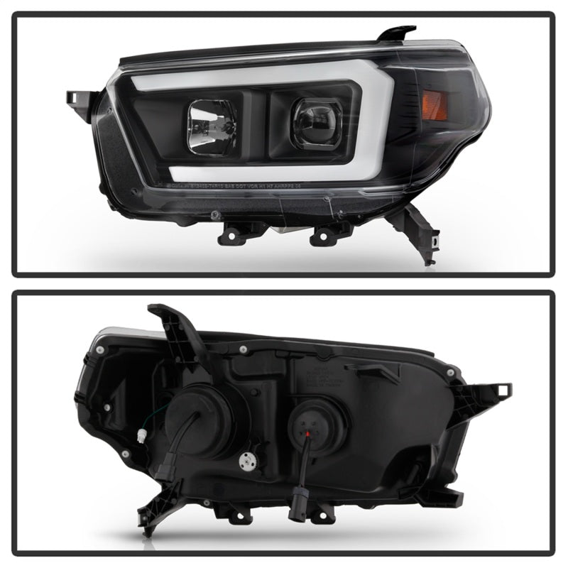 Spyder Signature Toyota 4Runner 10-13 Projector Headlights - Black (PRO-YD-T4R10SI-BK)