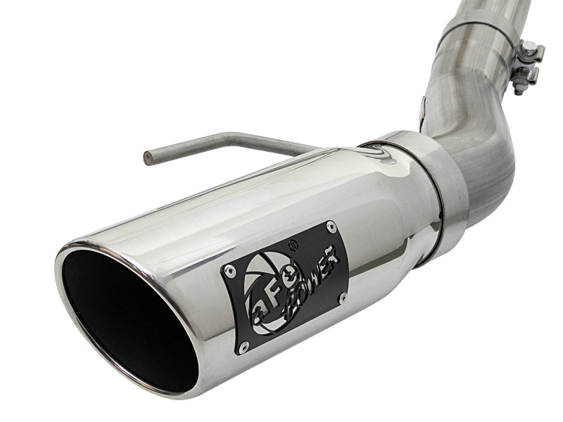 aFe MACHForce XP Exhaust Cat-Back SS-409 2017 Ford F-150 Raptor V6-3.5L (tt) w/ Polished Tips