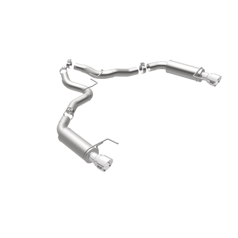 Essieu arrière MagnaFlow, SS, 3 po, compétition, embout poli double division de 4,5 po, Ford Mustang GT V8 5.0 2015