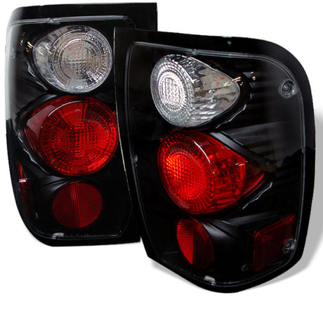 Feux arrière Spyder Ford Ranger 98-00 de style européen, noir ALT-YD-FR98-BK