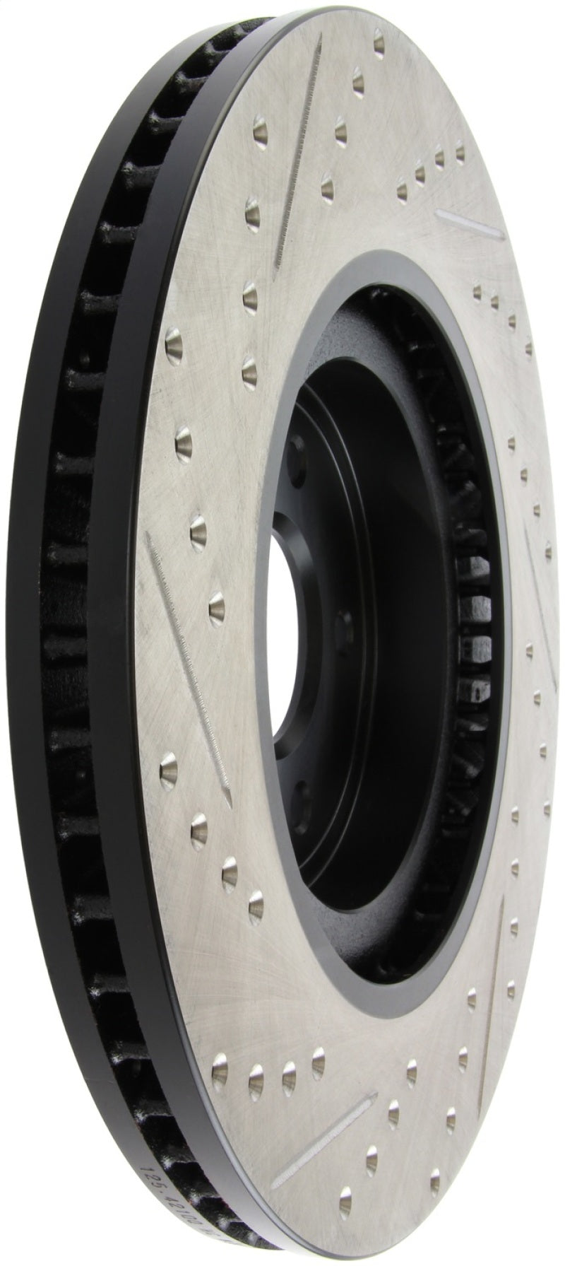 Rotor avant gauche fendu et percé StopTech Infiniti G37 / Nissan 370Z SportStop